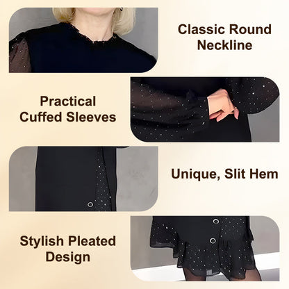 🔥 Robe Femme à Strass – Élégante, Confortable & Parfaite pour Toutes Occasions