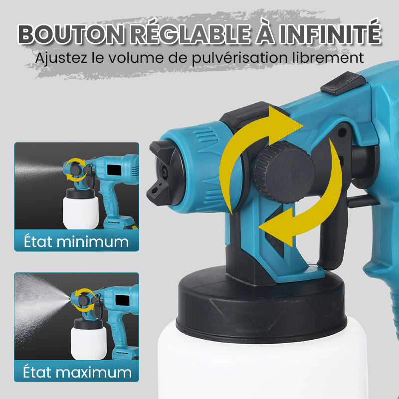 ⏳Spécial à durée limitée⏰Pistolet à Peinture Électrique Sans Fil🔫