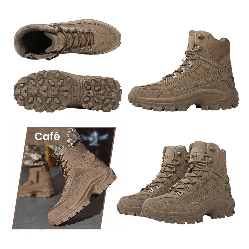 🥾50 % de réduction – Offre spéciale!🔥Bottes de sport tactiques montantes💧Imperméables & antidérapantes, durabilité améliorée