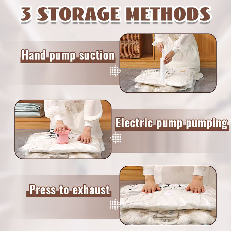 🔥Sac de rangement sous vide saisonnier pour doudoune suspendue