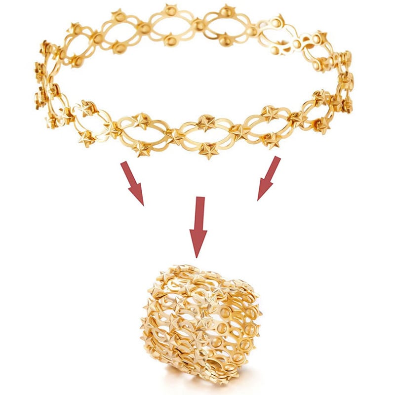 💕50% de réduction🎁Cadeau parfait : Bracelet transformable avec breloque CZ étincelante 💎