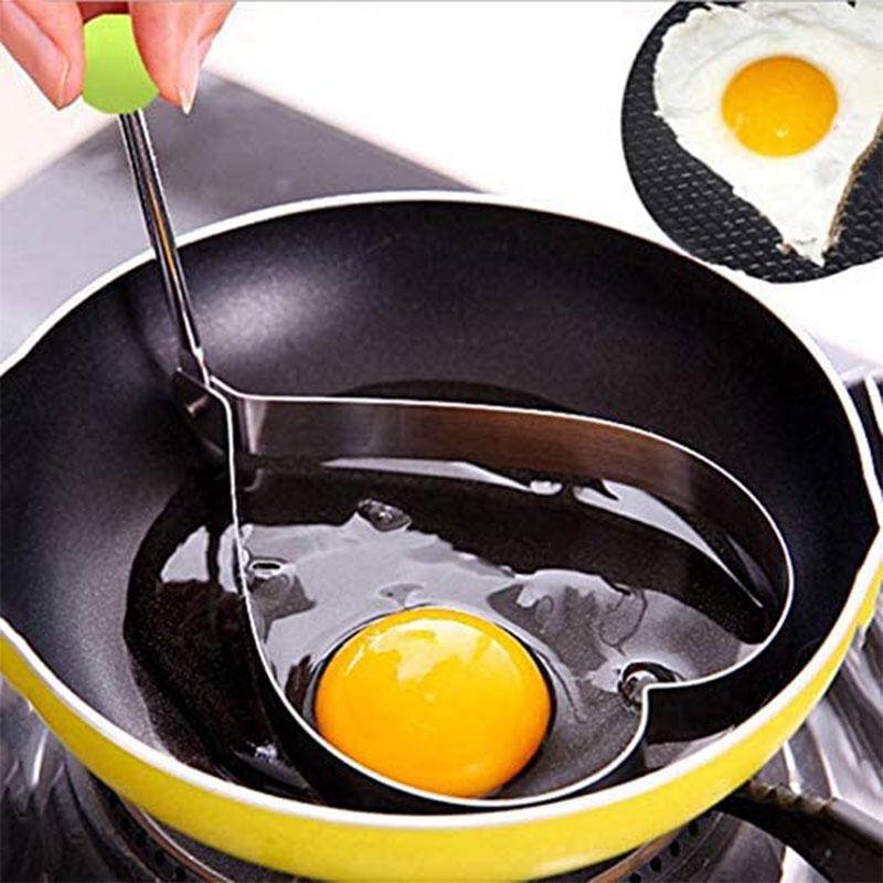 🥳 Rendre la vie amusante  💁 Moules à omelette en acier inoxydable