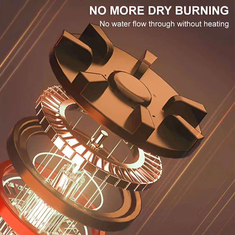 🔥50% DE RÉDUCTION ! ✨ Chauffe-eau Instantané sans Réservoir - Design Compact avec Contrôle de Température Numérique pour Économie d'Énergie ⚡🚿