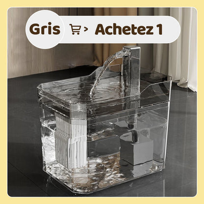 🔥 50% DE RÉDUCTION ! ✨ Fontaine à Eau Automatique pour Animaux - 1.5L Capacité, Fonctionnement Silencieux, Écoulement Continu Stimulant l'Hydratation 🐱💧