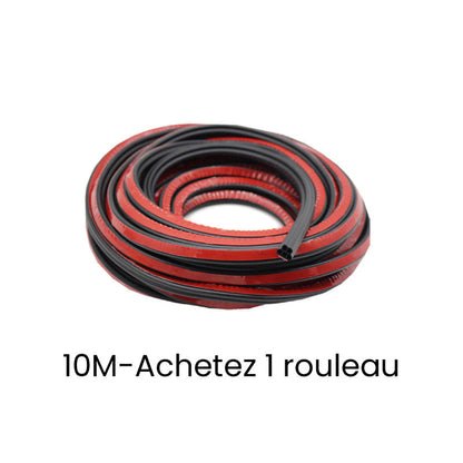 Bande d'Étanchéité en Caoutchouc Anti-Bruit et Anti-Poussière pour Voiture