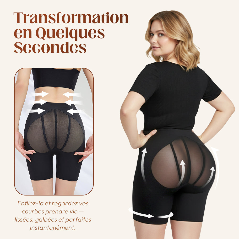 Shorts Gainants Remodelants à Taille Haute ✨ Courbes instantanées, confiance durable ! 🍑