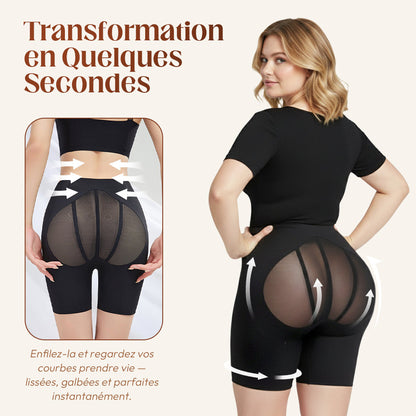 Shorts Gainants Remodelants à Taille Haute ✨ Courbes instantanées, confiance durable ! 🍑