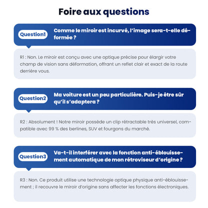 ⏳Offre spéciale à durée limitée⏰Rétroviseur Widefield SafeDrive