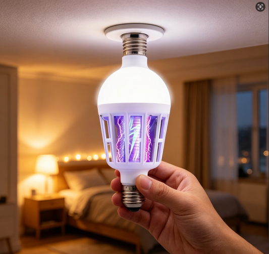 Ampoule LED anti-moustiques – Culot E27, usage intérieur/extérieur