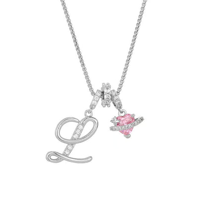 💖 DERNIER JOUR – 57 % DE RÉDUCTION ✨ Colliers à pendentifs 3 rangs avec initiales A-Z 🎀 | Personnalisés et élégants