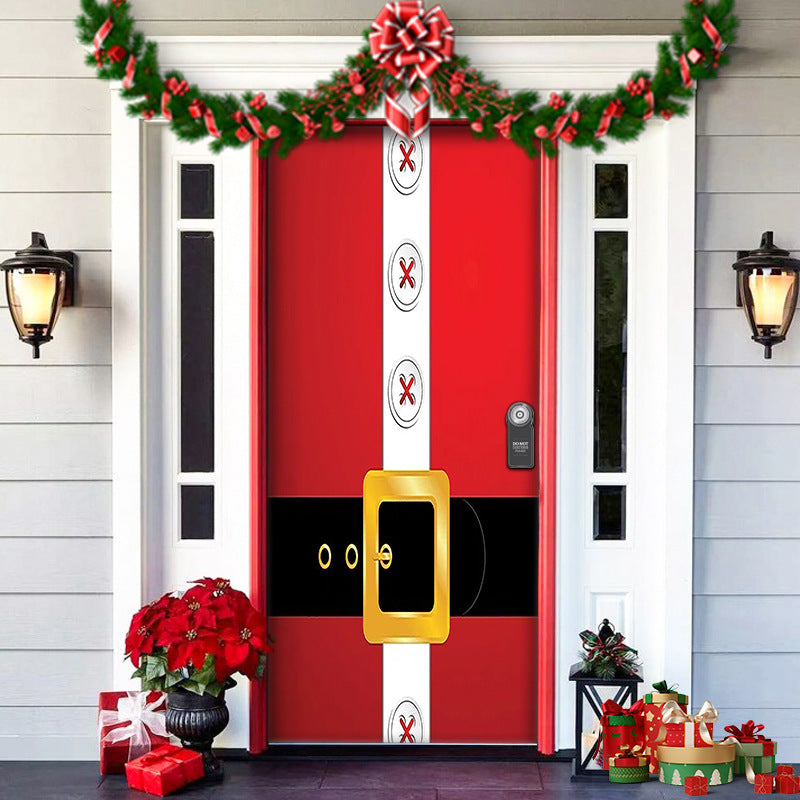 🎄Offres anticipées de Noël - 50 % de réduction🎅Décorations de Noël 2024 pour porte d'entrée🎅