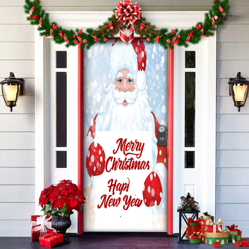 🎄Offres anticipées de Noël - 50 % de réduction🎅Décorations de Noël 2024 pour porte d'entrée🎅