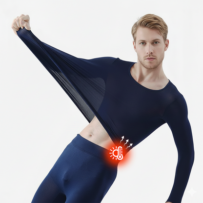 🩲 50% RÉDUCTION DERNIER JOUR! ✨ Sous-vêtements Thermiques Élastiques Sans Couture - Matière Respirante avec Soutien Léger pour un Confort Invisible Toute la Journée 🌸✨