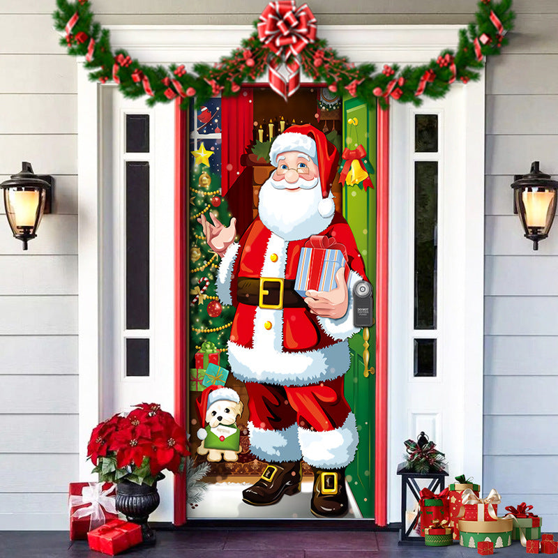 🎄Offres anticipées de Noël - 50 % de réduction🎅Décorations de Noël 2024 pour porte d'entrée🎅