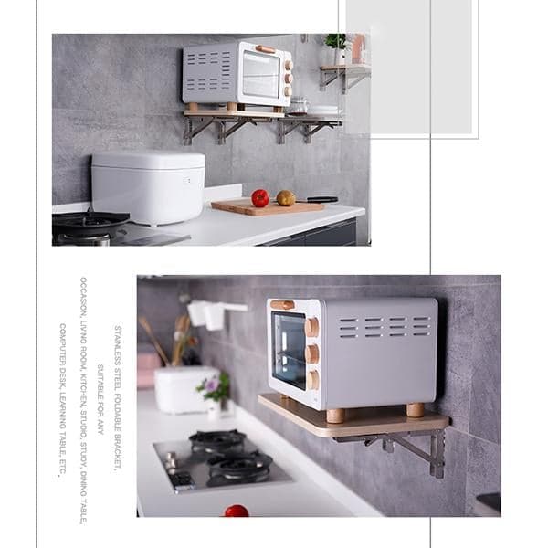 🔥Achetez plus, économisez plus🔥Supports d'étagères pliables