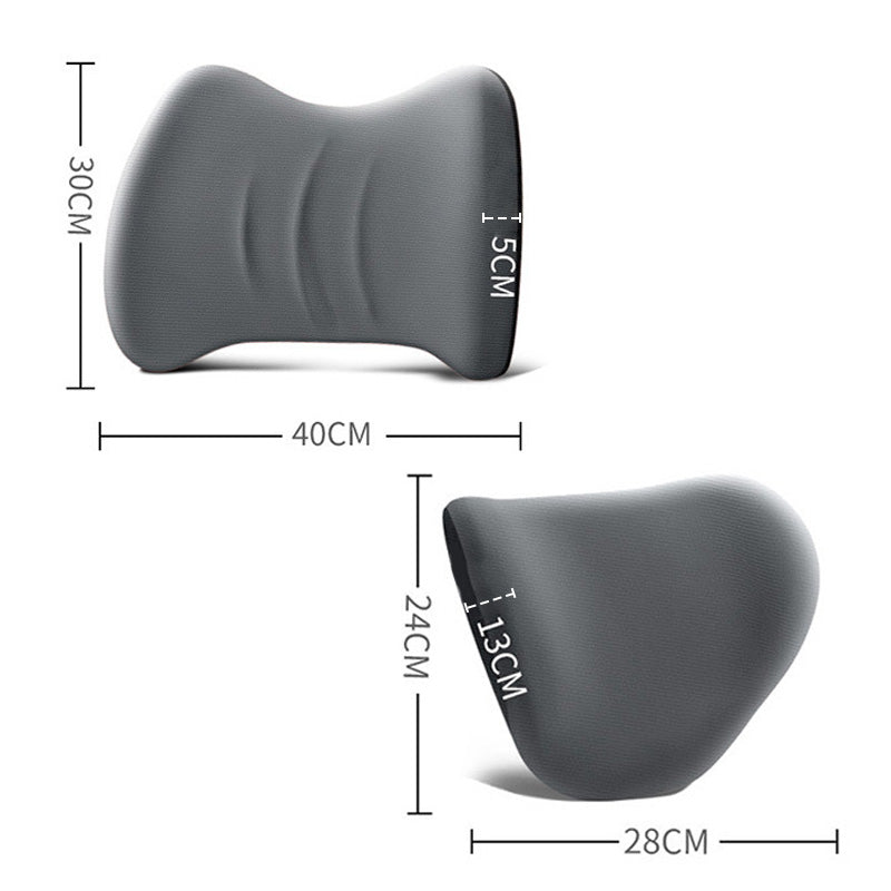 Appui-tête et coussin lombaire ergonomiques pour siège de voiture