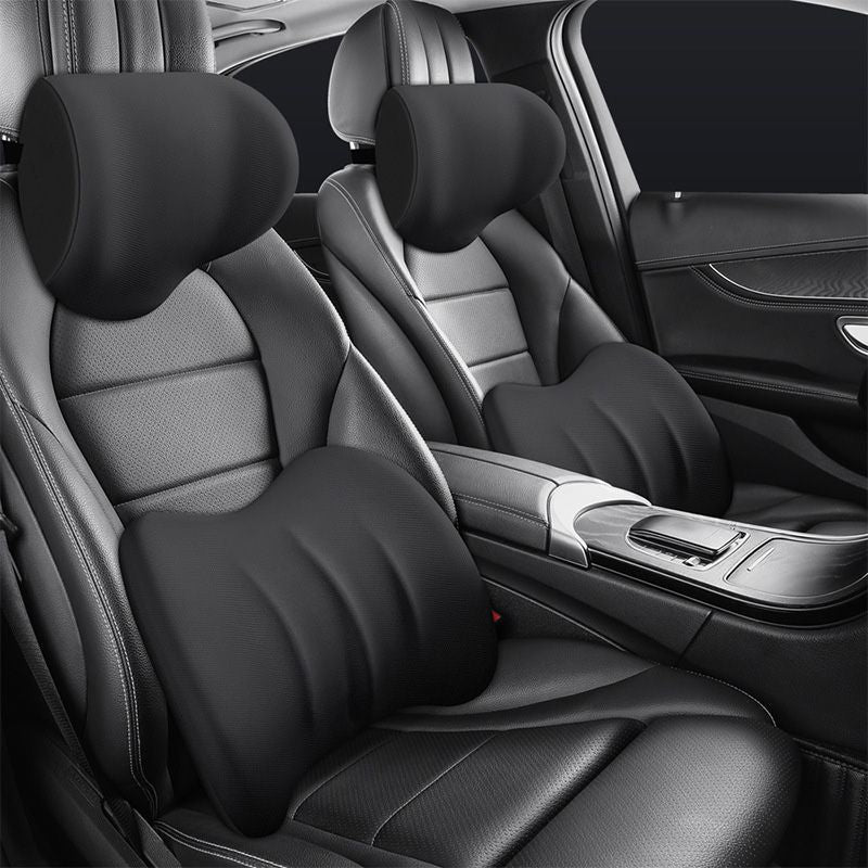Appui-tête et coussin lombaire ergonomiques pour siège de voiture