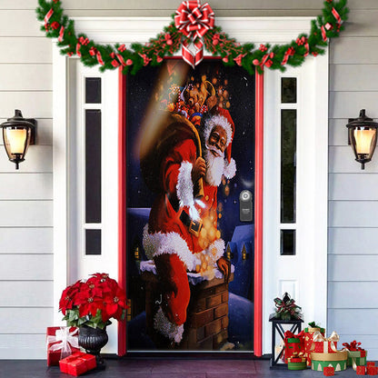 🎄Offres anticipées de Noël - 50 % de réduction🎅Décorations de Noël 2024 pour porte d'entrée🎅