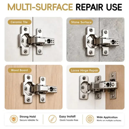 🛠️🔩 Kit de chevilles auto-foreuses pour cloisons sèches avec vis 🪨 – Accessoires de fixation murale à installation facile