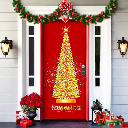 🎄Offres anticipées de Noël - 50 % de réduction🎅Décorations de Noël 2024 pour porte d'entrée🎅