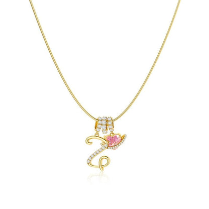💖 DERNIER JOUR – 57 % DE RÉDUCTION ✨ Colliers à pendentifs 3 rangs avec initiales A-Z 🎀 | Personnalisés et élégants
