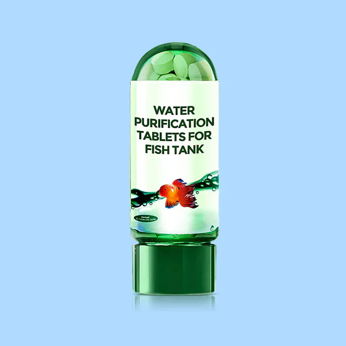 ♻️Comprimé puissant de purification de l'eau d'aquarium💧