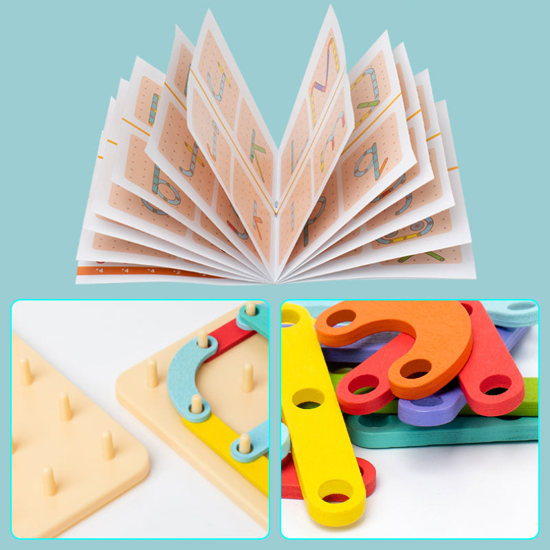 Puzzle à Encastrement Montessori 🎅 Idée Cadeau de Noël ! 🎁 Livraison Gratuite