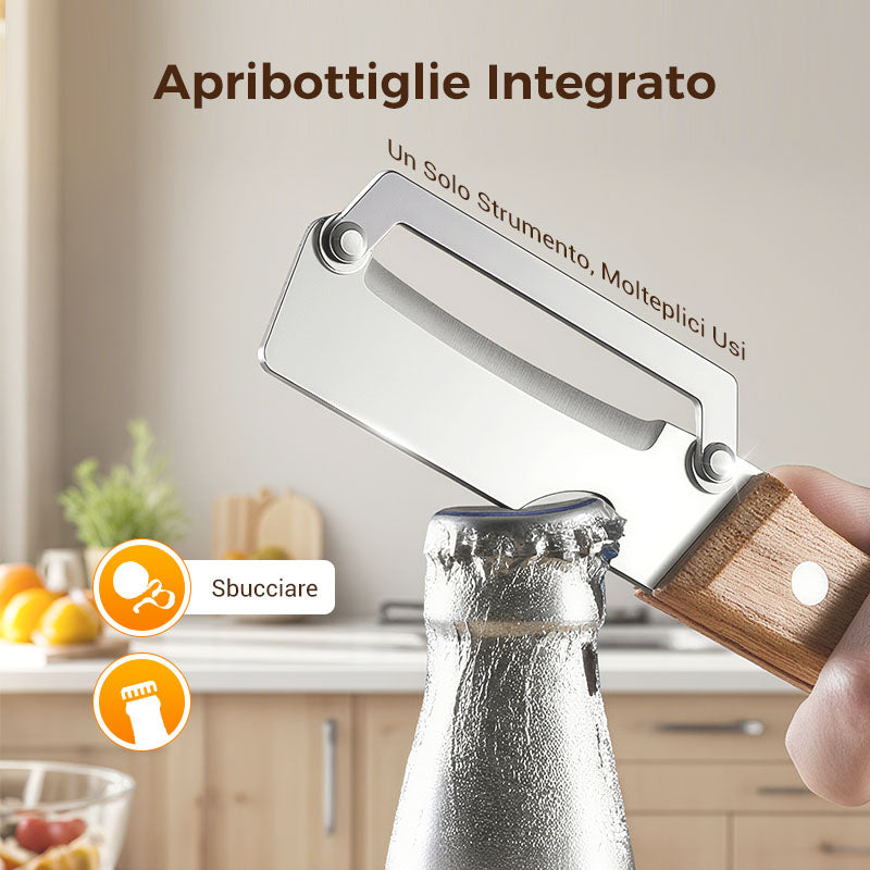🥕 1 ACHETÉS, 1 OFFERT! 🔪 Épluche-Légumes Multifonctionnel – Lame en Acier Inoxydable, Manche Ergonomique & Idéal Pour Fruits & Légumes ✨