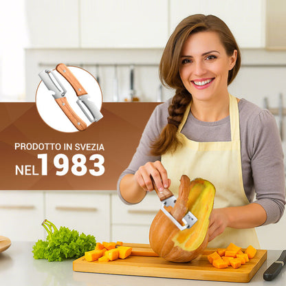 🥕 1 ACHETÉS, 1 OFFERT! 🔪 Épluche-Légumes Multifonctionnel – Lame en Acier Inoxydable, Manche Ergonomique & Idéal Pour Fruits & Légumes ✨