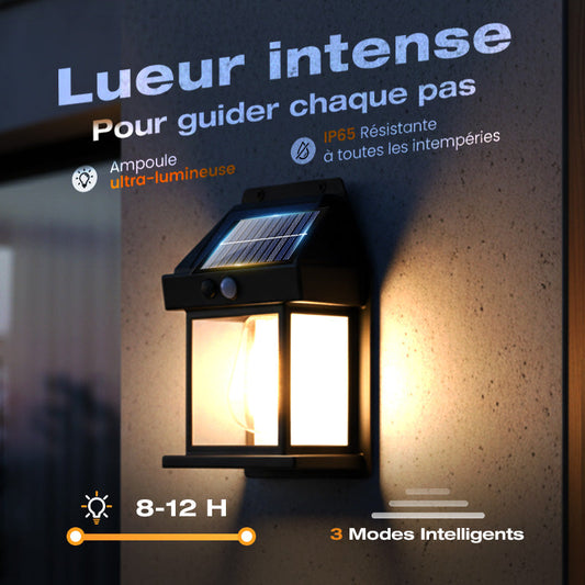 Black Friday : -50% sur TOUT ! 🔥Applique murale solaire à détecteur de mouvement en tungstène