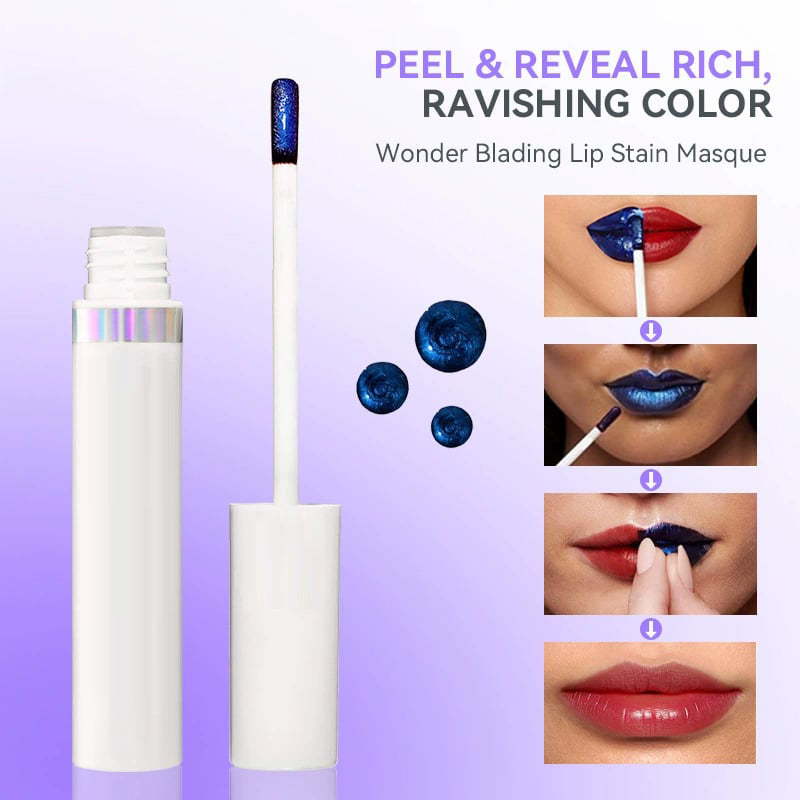 💄ACHETEZ-EN 1, OBTENEZ-EN 1 GRATUITEMENT💋💦Gloss à lèvres résistant aux taches, facile à déchirer pour un effet éclatant ! Lip Stain Masque