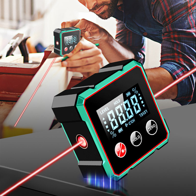📢🔧Vente à chaud 50% de réduction🔥Détecteur d'angle numérique magnétique avec laser électronique
