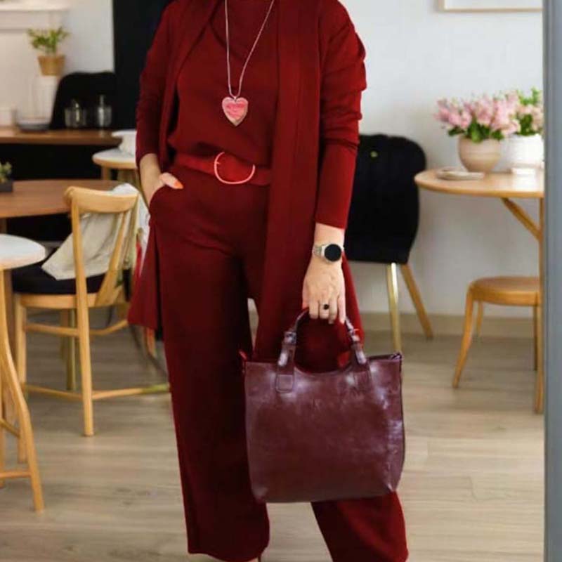 ⏰50% pour temps limité🍂Ensemble 3 Pièces Élégant - Confort Doux et Style Polyvalent 💼📦