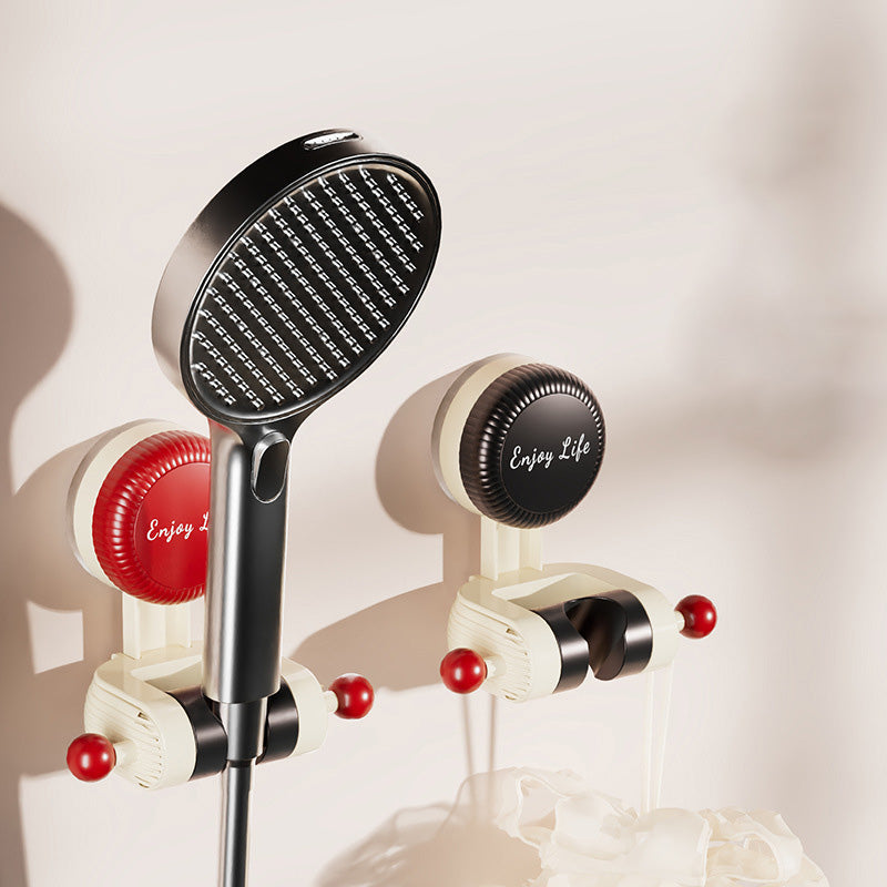 🚿🌟 Support de Douche à Ventouse Réglable - Installation Sans Perçage, Orientation 360° 💦✨