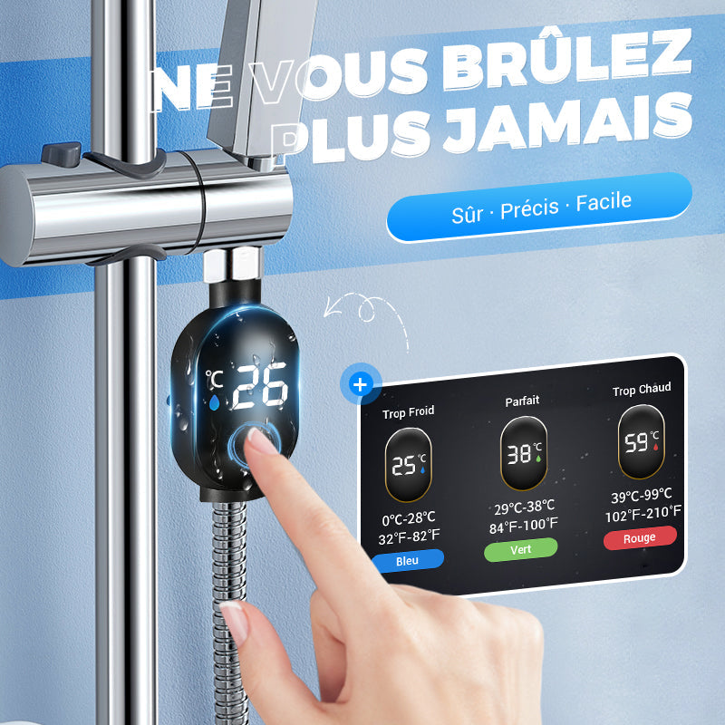 💧Douche thermometer🌡️ Plus de devinettes - Température instantanée ! 🚿