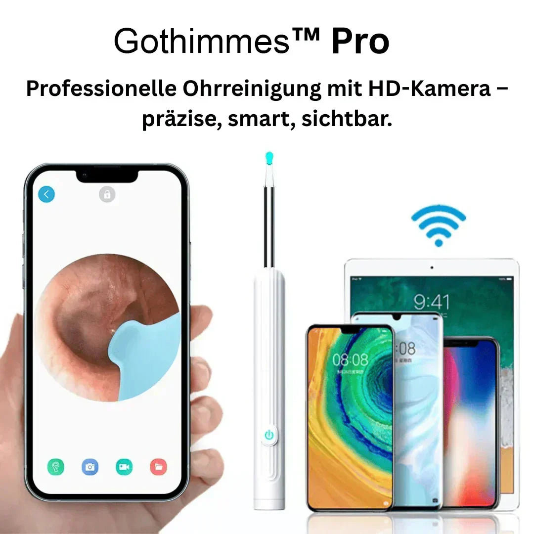 ✨💧Nettoyage Facile et Pratique &Durée limitée 50% de réduction👍Débouche-oreille Visuel Étanche Intelligent