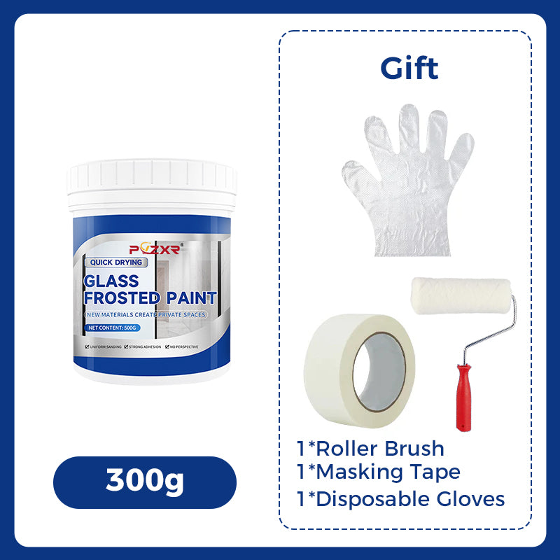 🎁 50% DE RÉDUCTION ! 🔥 Peinture pour Verre Dépoli 2025 – Séchage Rapide, Résistante à l’Eau & Effet Givré Élégant 🌫️✨