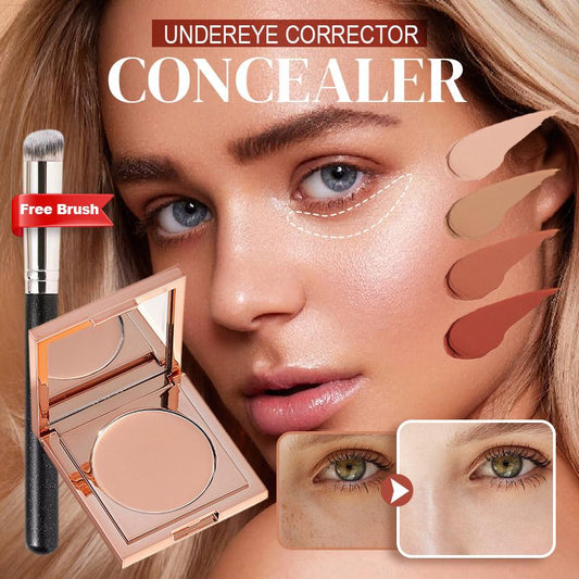 📢📢50% de réduction ! 💥Correcteur Magique pour les Yeux – Efface Cernes, Poches & Taches + Pinceau Offert 🎁✨