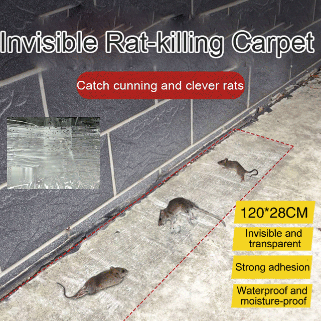 ✨ SOLDE DU DERNIER JOUR -50% ✨ Tapis collant anti-souris ultra résistant en non-tissé pour la maison