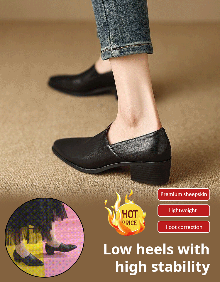 ✨ SOLDES D'AUTOMNE -50% 💕 Chaussures Femme Vintage à Bout Pointu Slip-On Douces