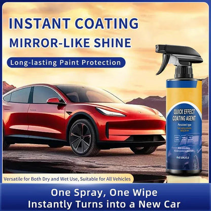 🏆🏆Industrie cheval noir&Achetez 3 obtenez 2 gratuitement🚗Spray de revêtement rapide pour voiture avancé