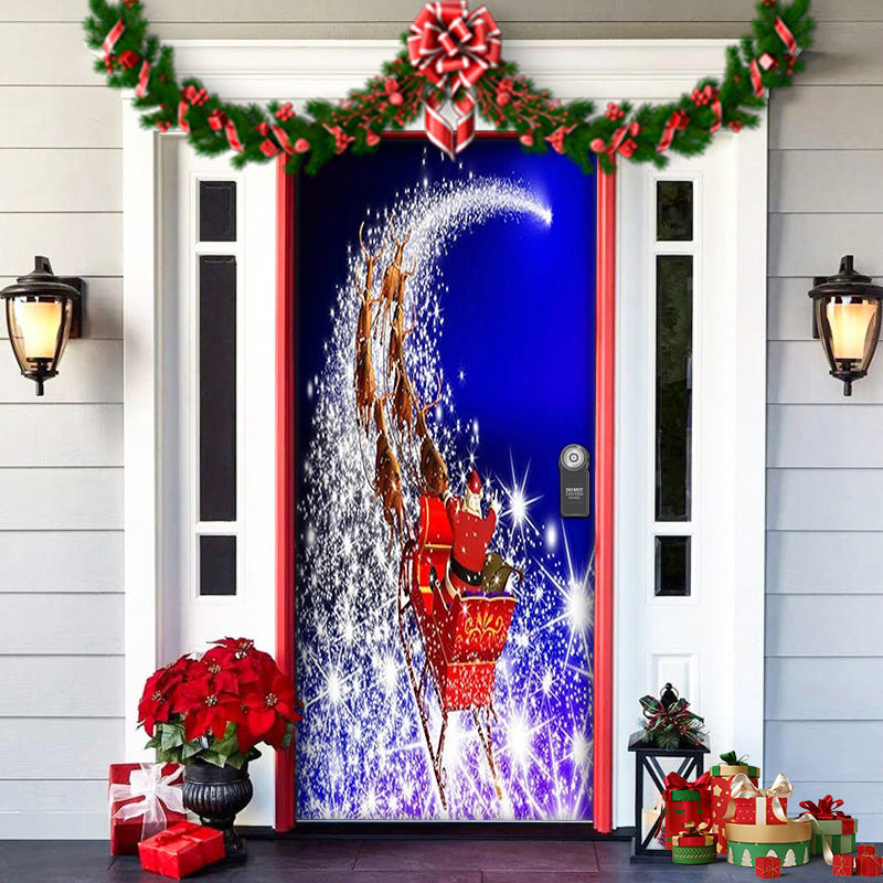 🎄Offres anticipées de Noël - 50 % de réduction🎅Décorations de Noël 2024 pour porte d'entrée🎅