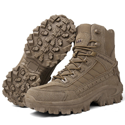 🥾50 % de réduction – Offre spéciale!🔥Bottes de sport tactiques montantes💧Imperméables & antidérapantes, durabilité améliorée