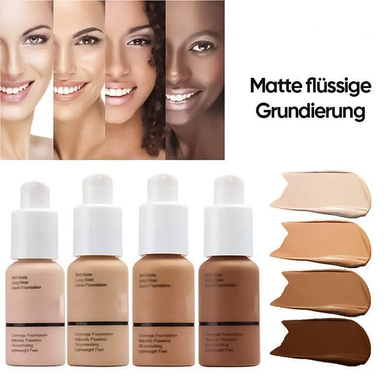 🌹Style de vente chaude🔥Maquillage longue durée, fond de teint liquide [contrôle de l'huile]