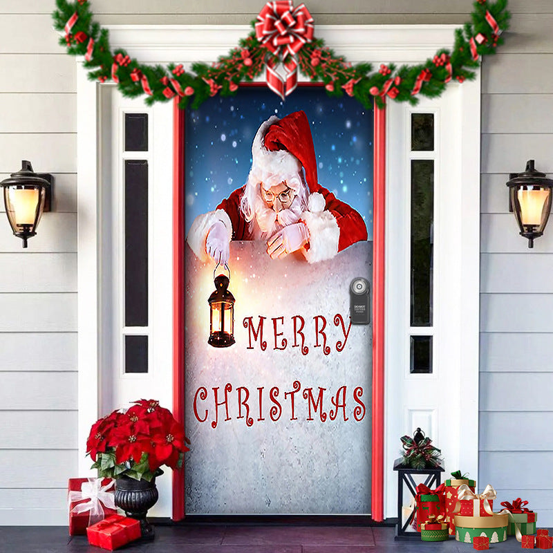 🎄Offres anticipées de Noël - 50 % de réduction🎅Décorations de Noël 2024 pour porte d'entrée🎅
