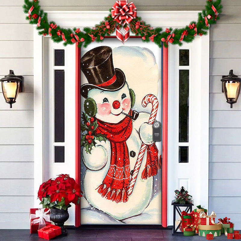 🎄Offres anticipées de Noël - 50 % de réduction🎅Décorations de Noël 2024 pour porte d'entrée🎅