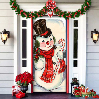🎄Offres anticipées de Noël - 50 % de réduction🎅Décorations de Noël 2024 pour porte d'entrée🎅