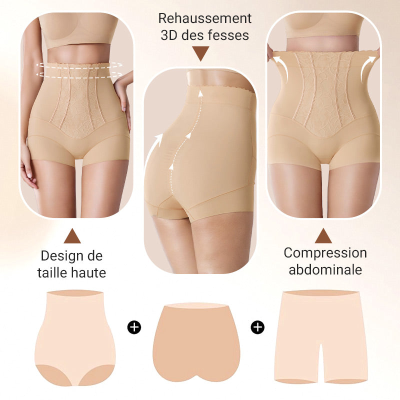 Culotte Gainante avec Contrôle du Ventre pour Femmes