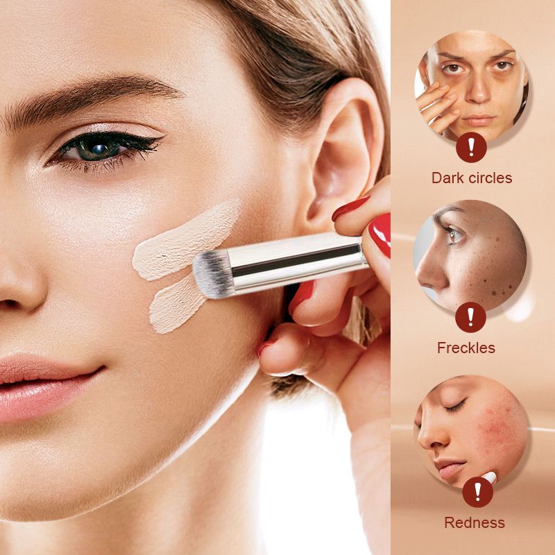 📢📢50% de réduction ! 💥Correcteur Magique pour les Yeux – Efface Cernes, Poches & Taches + Pinceau Offert 🎁✨