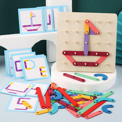 Puzzle à Encastrement Montessori 🎅 Idée Cadeau de Noël ! 🎁 Livraison Gratuite